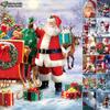 DIY 5D Diamond Painting Christmas Tree Santa Snowman Cross Stitch Kit Full Drill Embroidery Mosaic Art Picture of Rhinestones Gift