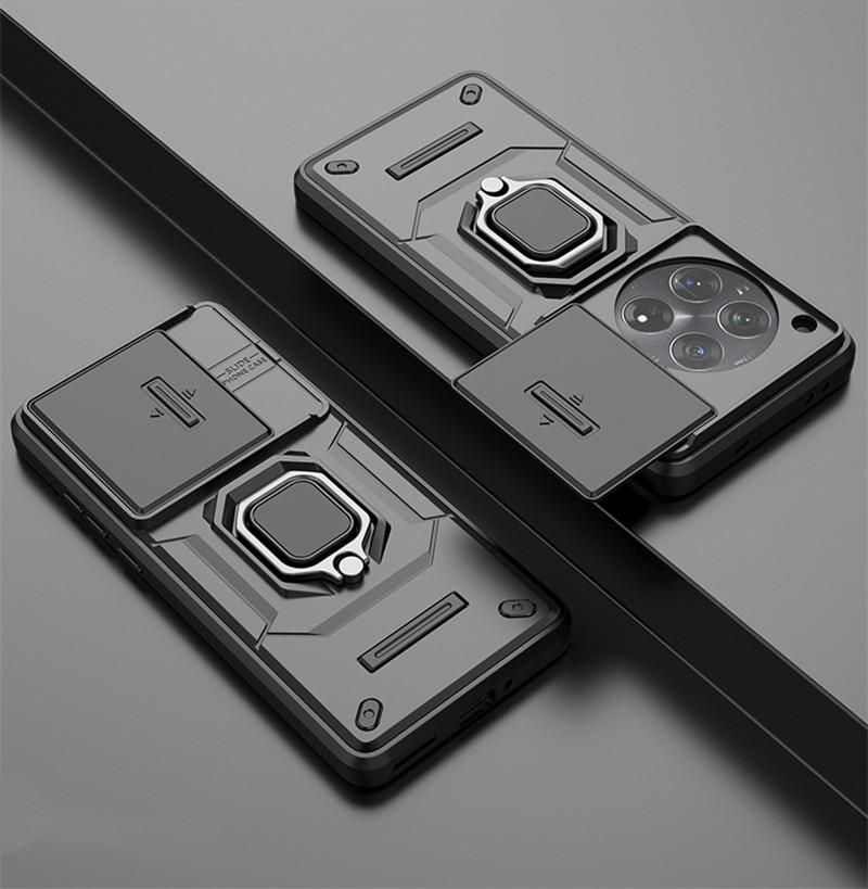 Для Oneplus 12 5G чехол Oneplus 12 5G Capas новый телефон задняя камера защитный чехол противоударный держатель кольца для Fundas Oneplus 12 5G