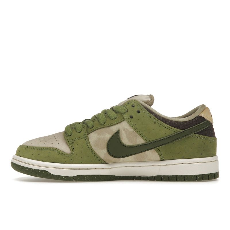 Yuto Horigome x Nike Dunk Low SB Matcha Мужские Кроссовки Зеленый Спаржа Легион-Зеленый HF8022-300