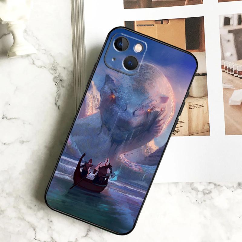Чехол God Of War для iPhone 15 16 13 12 Mini 11 14 Pro Max 7 8 Plus X XR XS Max