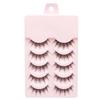Little Devil Thick Natural Simulation Cos Eyelashes Eyes Extension False Eyelashes Bundles Single Cluster Segmented Lashes Women