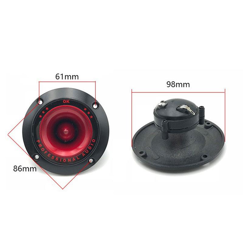 2Pcs Piezoelectric Tweeter 3" Audio Speaker Treble Ceramic Piezo Loudspeaker