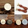 Antique Brass 3D Sealing Stamp Heads Love Heart Paint Seals Stamps  for Wedding Invitation