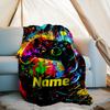 Outdoor Customize Your Name Blanket Comfortable Soft Lightweight Allseason Multipurpose Blanket For Travel Camping Picnics Sofa Office Bed Living Room