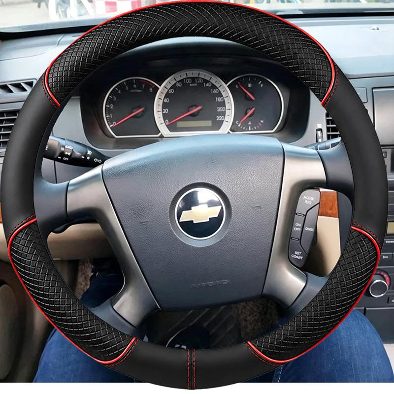 Чехол на руль для Chevrolet Epica 2006 2007 2008 2009 2010 2011 DIY Стиль полного покрытия Кожаный салон автомобиля
