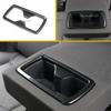For Toyota RAV4 -2023 ABS Rear Center Armrest Water Cup Frame Rear Drain Cup Frame Decoration Stickers