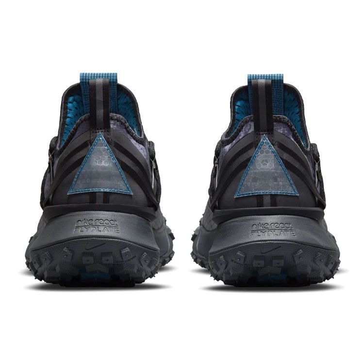 Nike ACG Mountain Fly Low Черные зеленые кроссовки унисекс Abyss DC9660-001