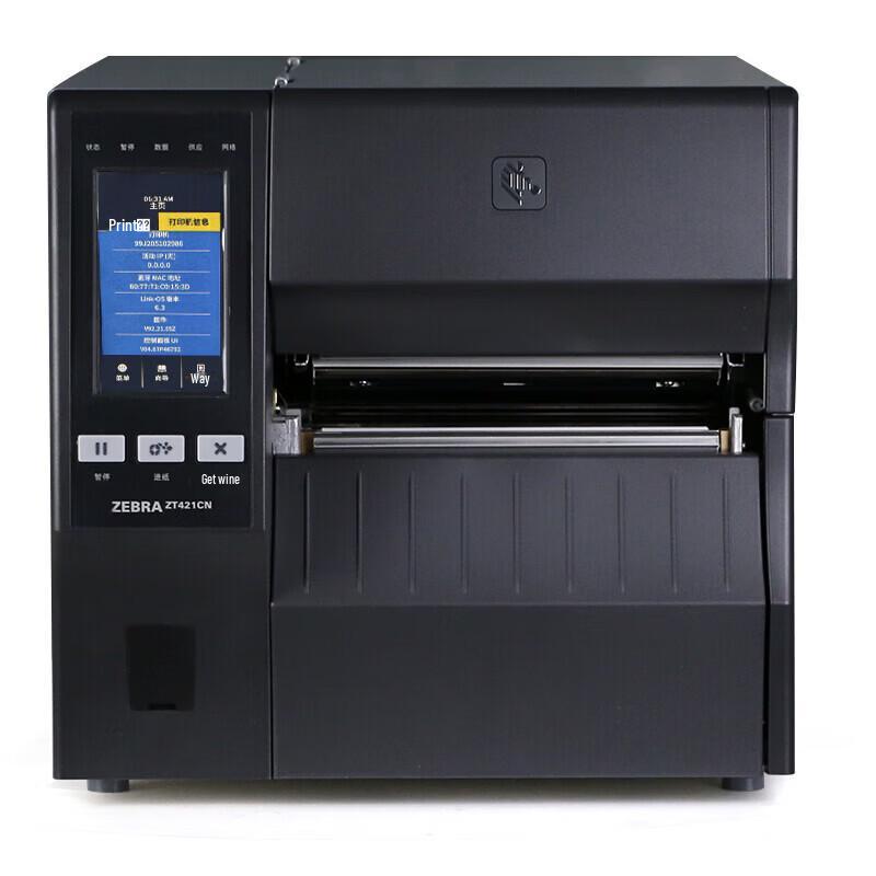 Zebra ZT421 300DPI Industrial Label Printer