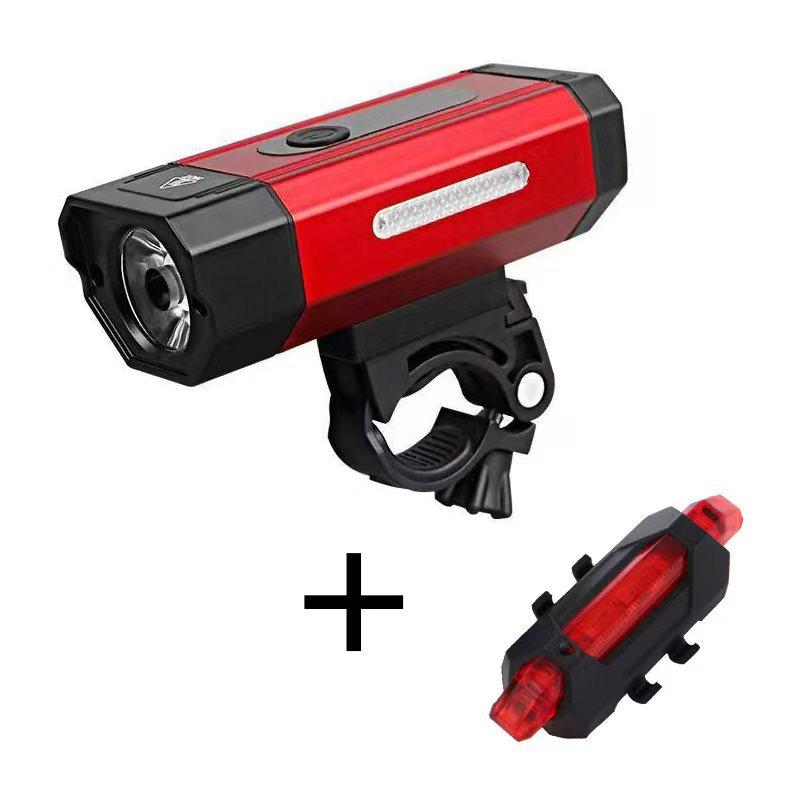 Велосипедные фары из алюминиевого сплава мощностью 800 люмен, большой мощностью, сильным светом, уличными велосипедными огнями на большие расстояния, а также красными и синими сигнальными огнями