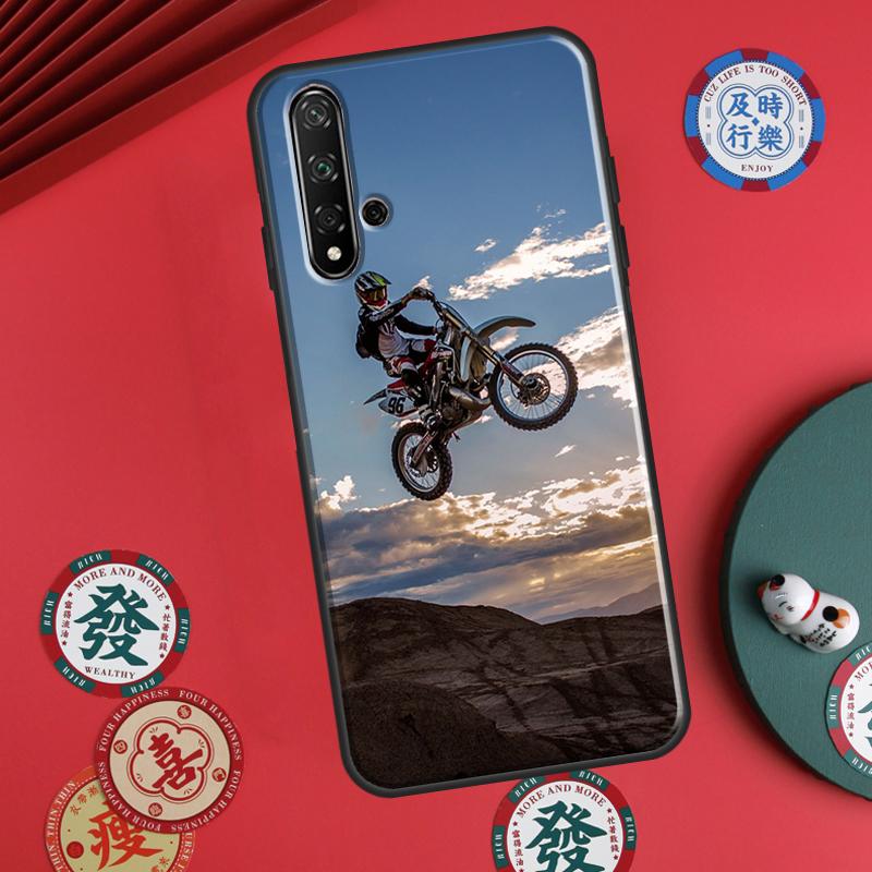 Чехол для мотоцикла Мотокросс Спорт Для Huawei P20 P40 P30 Lite P60 Pro Nova 12s 11i 12i 10 9 SE 5T Y91 Y90 Y60 Y70 Y72 Y61