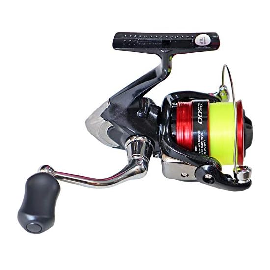 Спиннинговая катушка SHIMANO 19 Sienna 2500 с леской 2,5-150м, для окуня, эгинга, морского окуня, форели