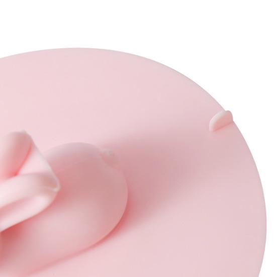 Сливная пробка для ванны, силиконовая крышка для сливного отверстия в полу с ручкой в ​​форме кролика, сильное всасывание, защита от протечек, защита от запаха, универсальная пробка для ванны для ванной комнаты