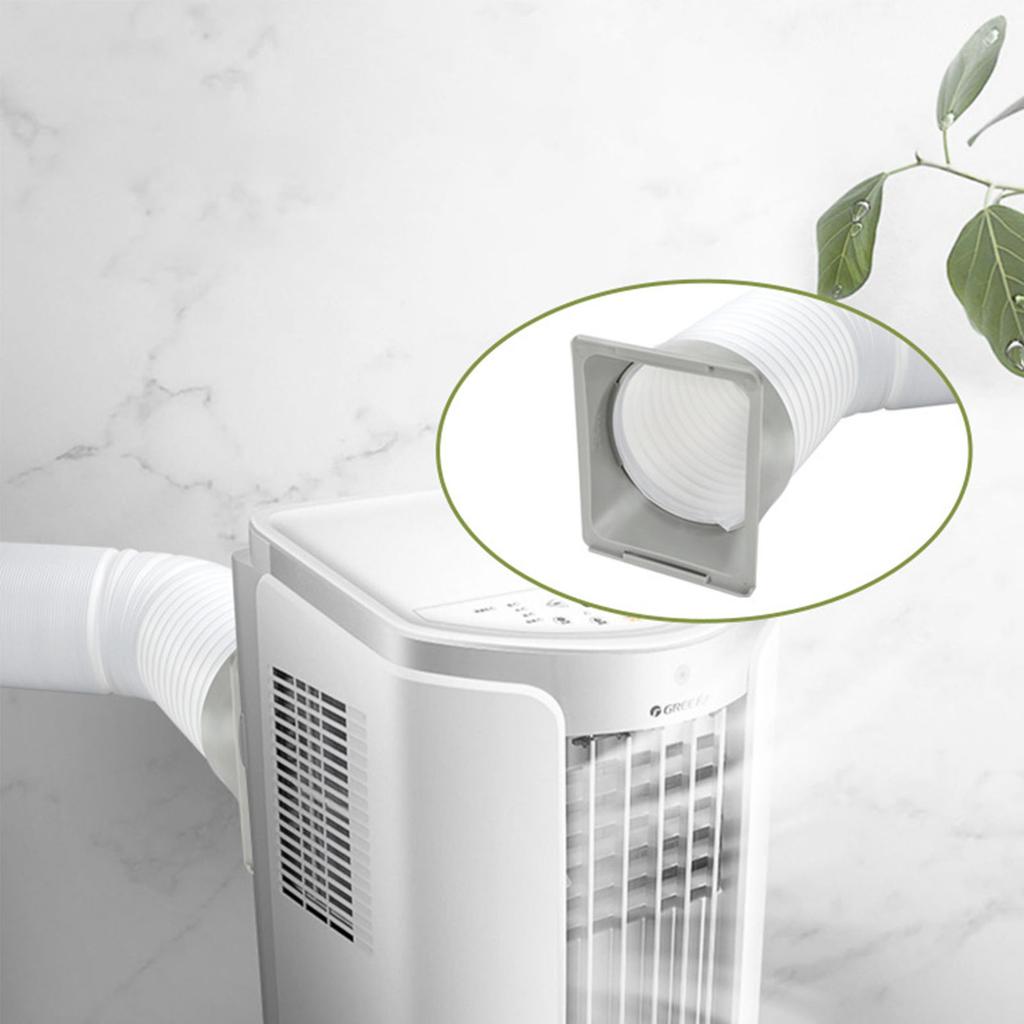 Mobile Air Condition Exhaust Hose Coupler Duct Pipe Interface Portable Window Vent Adapter Extender Connector Spare Part