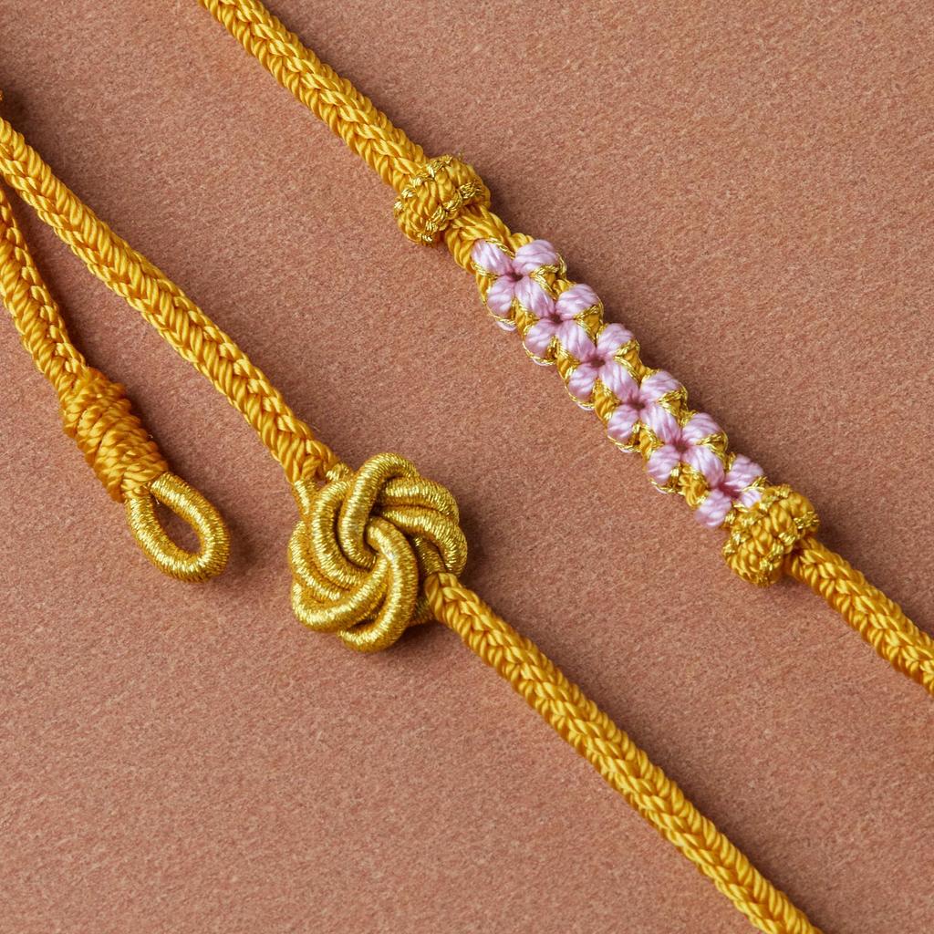 Ожерелье-подвеска ручной работы с регулируемой длиной, из восьми нитей с кулоном в виде кои