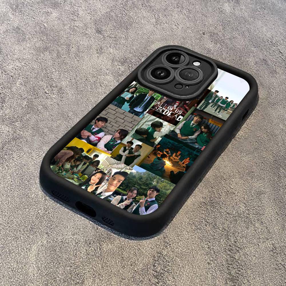 Ужасы ТВ Все мы мертвы Для IPhone 17 15 13 12 11 14 Pro Max X XR XS 16 Plus Ударопрочный Конфетный Задний Чехол