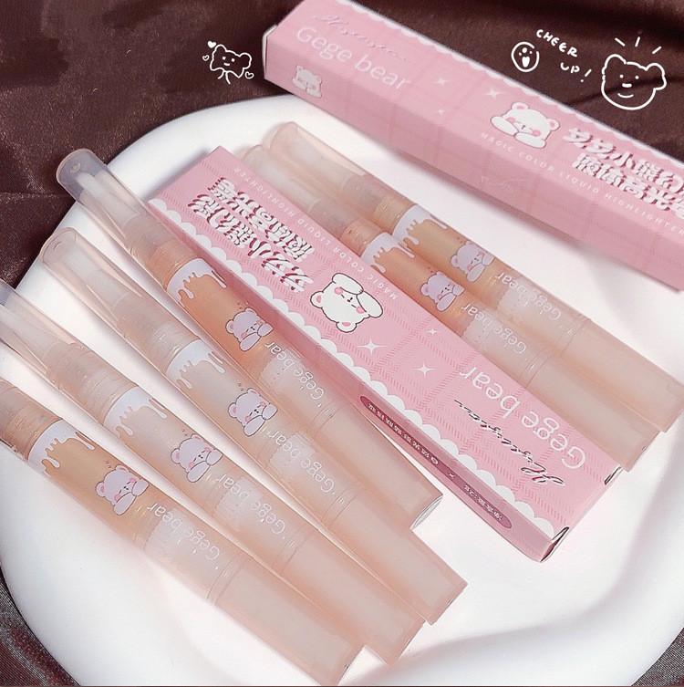 Waterproof Shiny Diamond Highlight Pen Eye Makeup Highlighter Waterproof Pearl White Brighten Silkworm Shadow Liquid Eyeliner