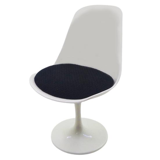 Полезная имитация нежной текстуры кукольного кресла аксессуары мини-круглые для внутреннего использования