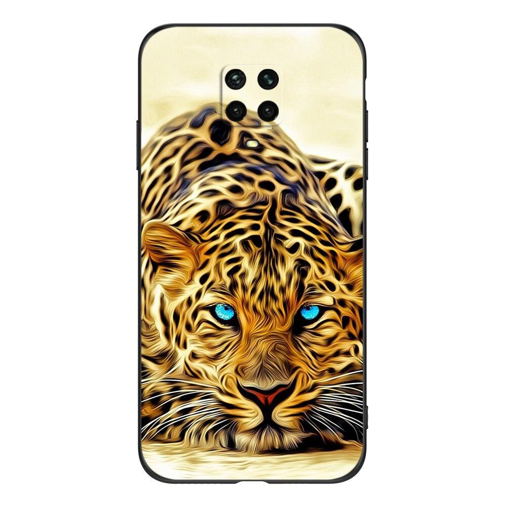 Чехол для Xiaomi Redmi Note 9S 9pro 6,67 дюйма, чехол для Redmi Note 9 Pro Note9S Note9Pro, черный чехол из ТПУ, лев, волк, тигр, дракон