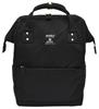 [Anello] Large Capacity Water Repellent Heathered Clasp Backpack Daypack GU-B3013 Black