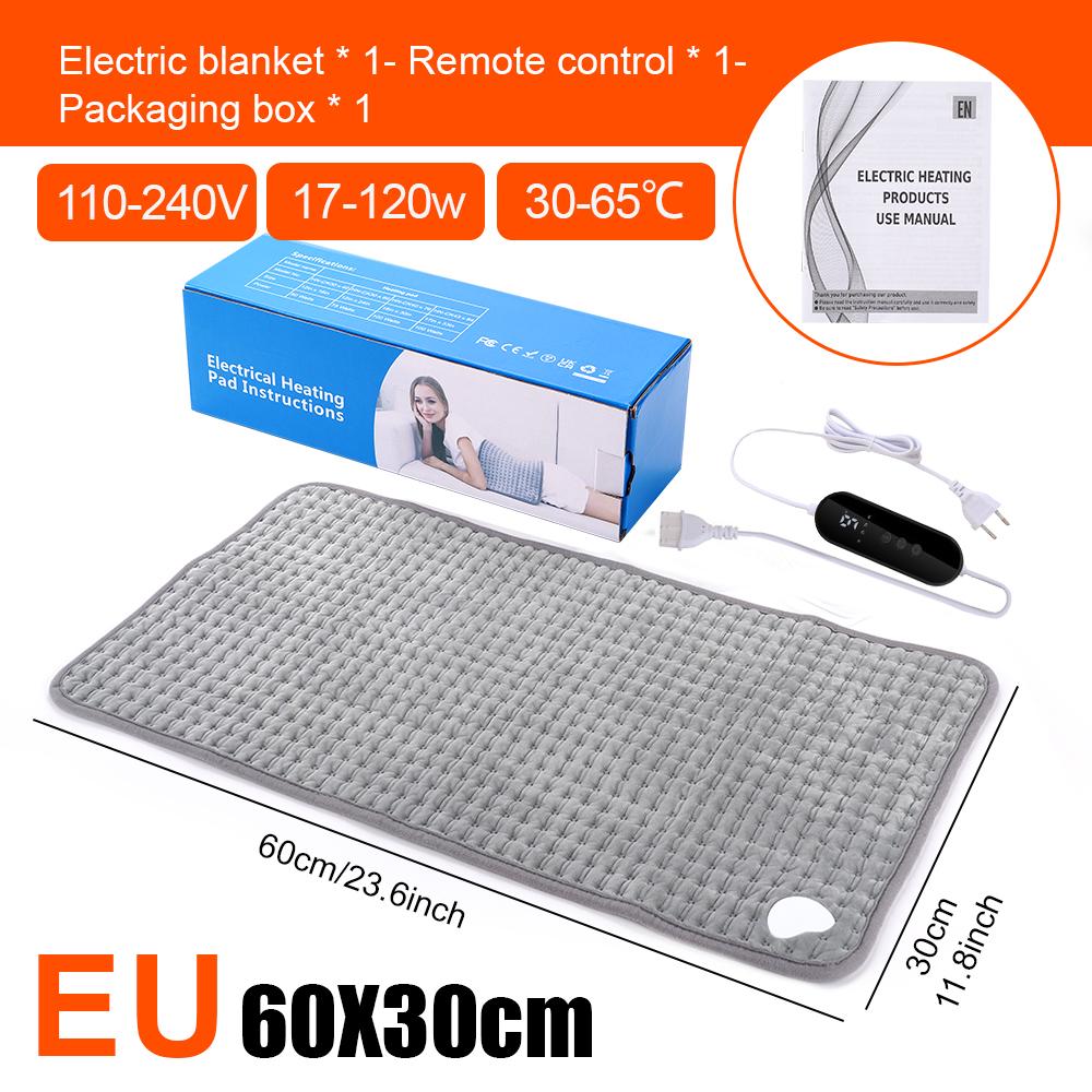 Electric Heating Pad Heat Mat with 2M Line Hot Compress Body Warming Thermal Mat for Abdomen Hand Thermal Mat Winter Warmer