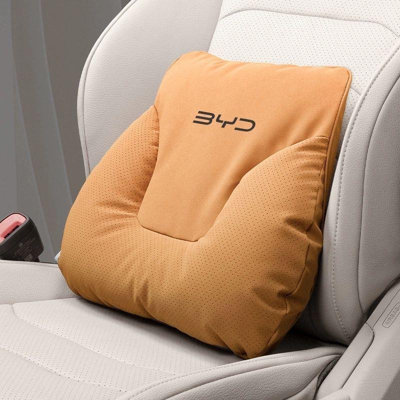 Universal Headrest & Lumbar Support for BYD: Seagull, Destroyer 05Plus, Han, Qin, Tang, Song Pro, Seal, Dolphin