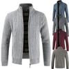 Men's Knitwear, Stand Collar, Thickened Sweater, Cardigan, Men's Jacket, Men's Knitwear, Casual Pullover