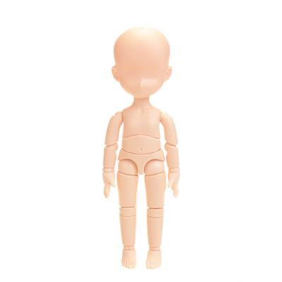 Кукла Obitsu 11 см Тело Obitsu Голова Подвижная фигурка Основа Белый и 11BD-D01 (с Магнитом)