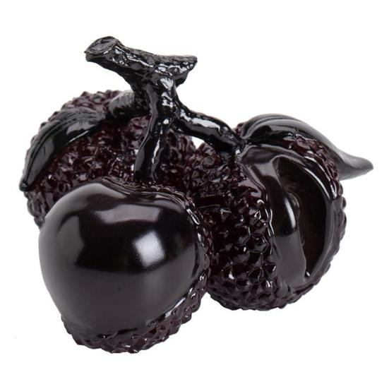 Личи чай питомец смоляная фигурка ремесла кунг-фу скульптура тепло обесцвечивание украшение для чая