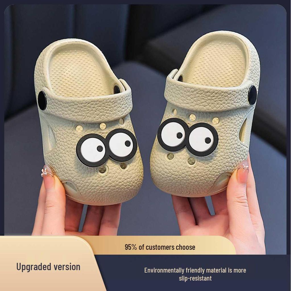 Детские Crocs 2026: Популярные мягкие нескользящие закрытые сандалии для мальчиков и девочек - Идеально подходят для дома и улицы