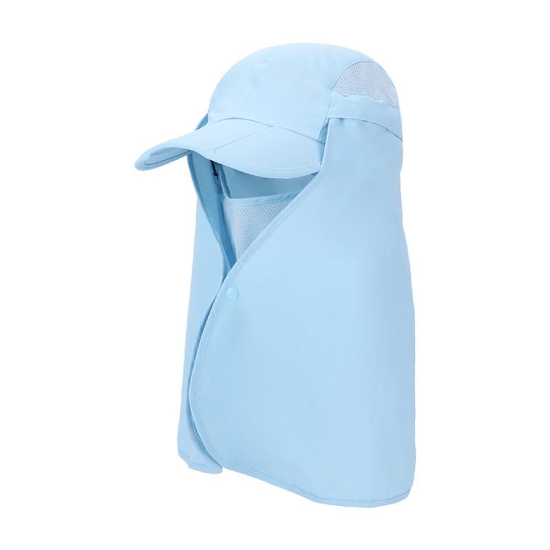 Летняя кепка для защиты от солнца с широким козырьком и дышащим нейлоновым материалом для активного отдыха