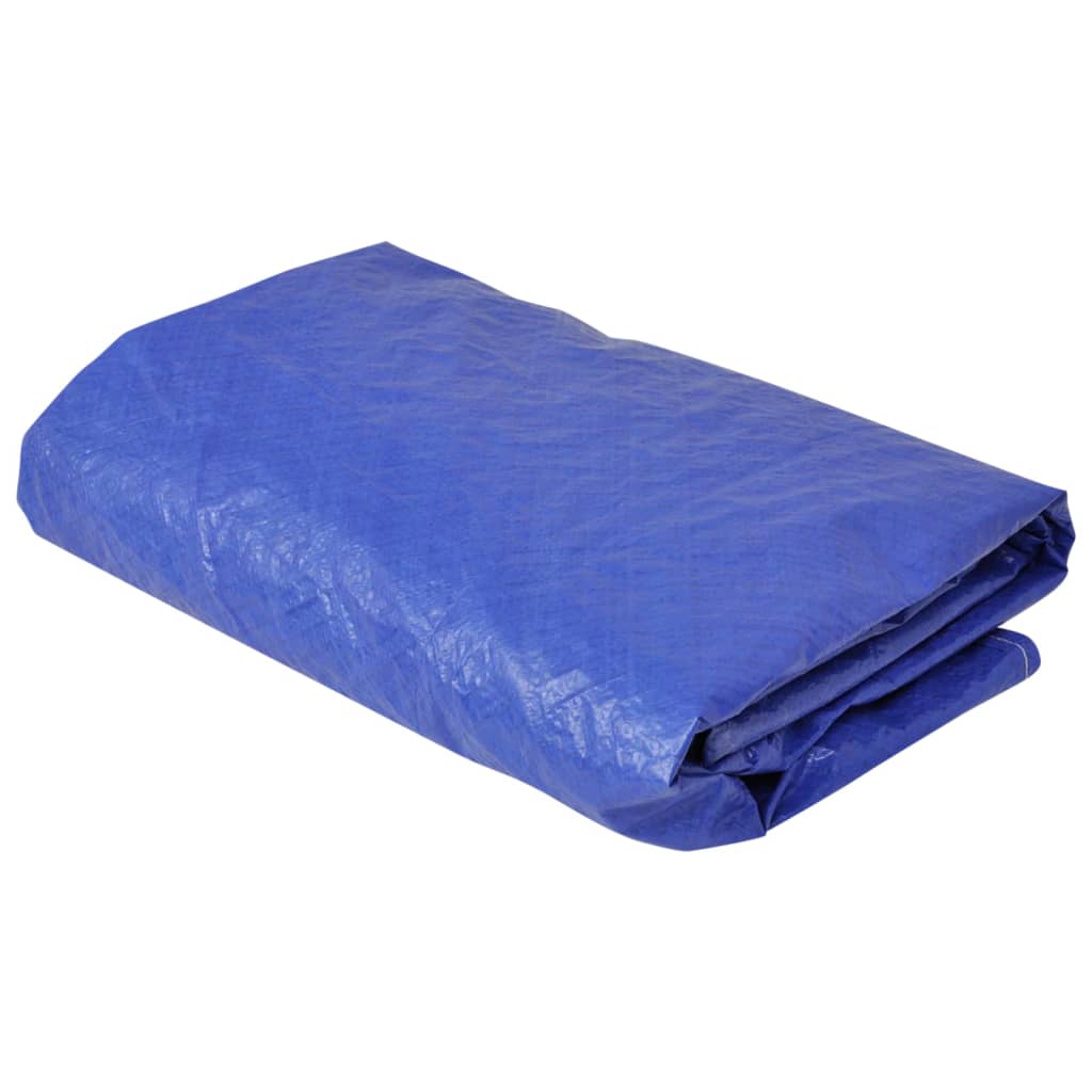 Vidaxl Plandeki Na Basen, 2 Szt., Pe, Okrągłe, 540 Cm, 90 G/M²
