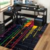 1pc Colorful Paint Drips Chair Mat - Festival Gift, Non-Slip Carpet for Office Chairs, Suitable for Home Decor, Living Room, Bedroom, Game Room.P045