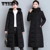 Женская одежда на хлопковой подкладке, утепленные пальто средней длины, зимняя куртка больших размеров, зимняя одежда для мам, стеганые куртки, теплая парка