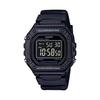 CASIO Casio Квадратные Цифровые W-218H-1B Полностью Черные Часы Мужские Женские Дети Ученики Средней Школы Ученики Старшей Школы Тонкие Легкие Водонепроницаемые [Параллельный