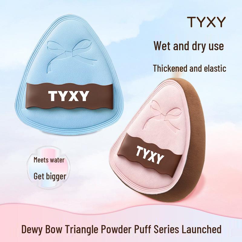 TYXY Сверхмягкая губка-капля: Не впитывающая, плотная текстура зефира для сухого/влажного использования