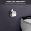 Steel Toilet Roll Holder for Bathroom/Toilet Paper Roll Holder/Toilet Tissue Paper Roll Holder for Bathroom Accessories - Oreva (Chrome)