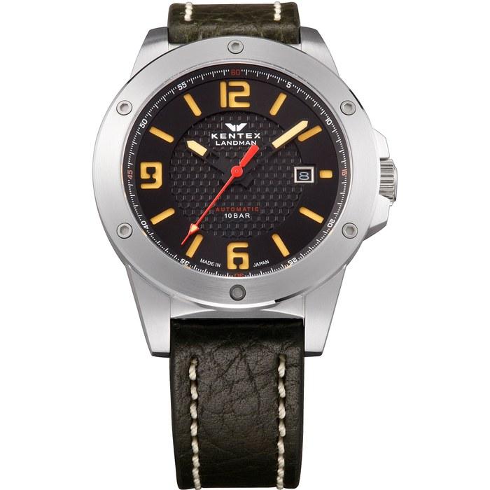 Kentex Landman Adventure Date S763X-04 Men's Watch - Black Dial