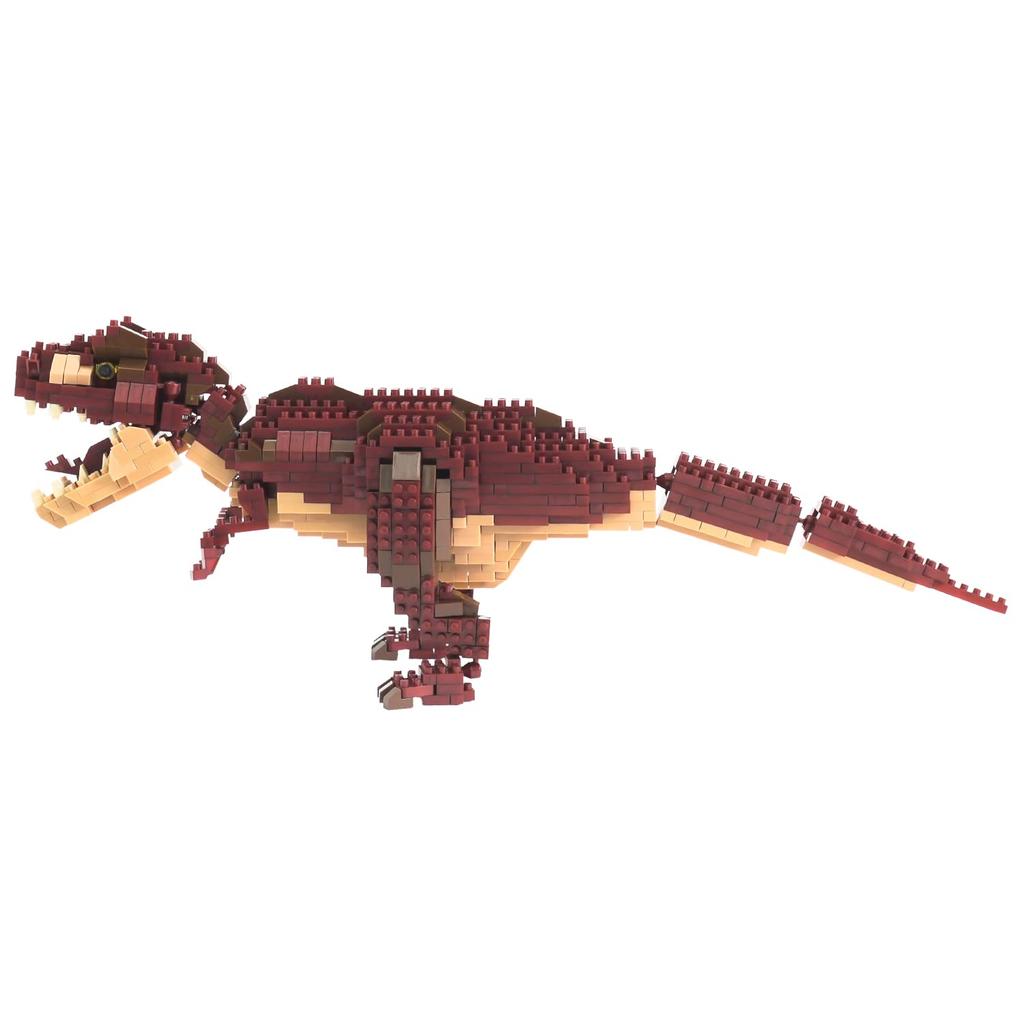  Набор из 2 моделей скелетов динозавров Nanoblock Dinosaur Deluxe Edition Tyrannosaurus Rex и Tyrannosaurus A004