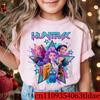 Подростковая футболка Huntrix Мира Руми Зои K-pop Охотник на демонов Футболка на день рождения Сезон возвращения в школу Детский подарок на день рождения Летний топ