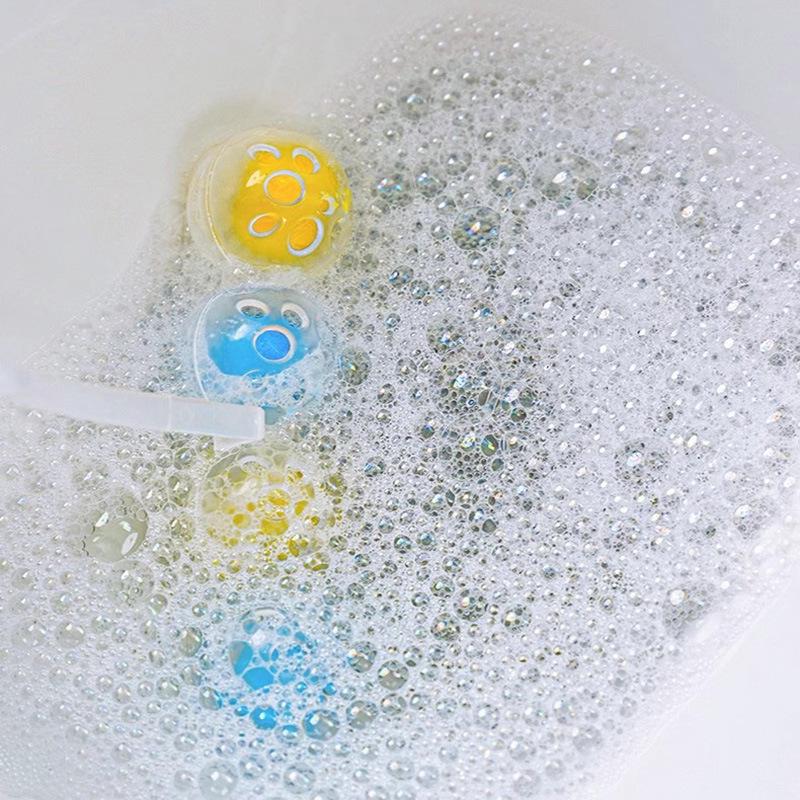 Hanging Toilet Cleaning Ball Toilet Cleaning Ball Cleaning Deodorant Toilet Cleaner Toilet Fragrance Hanging Ball Blue Bubble