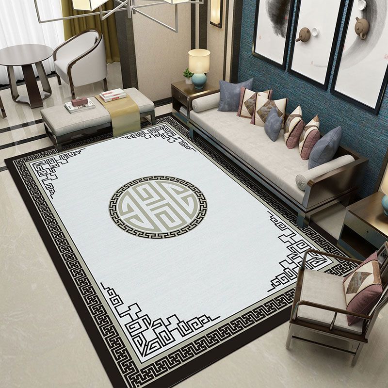 Роскошные большие коврики для гостиной, журнальные столики в китайском стиле, ковры для декора спальни, нескользящие моющиеся напольные коврики, коврик для входа