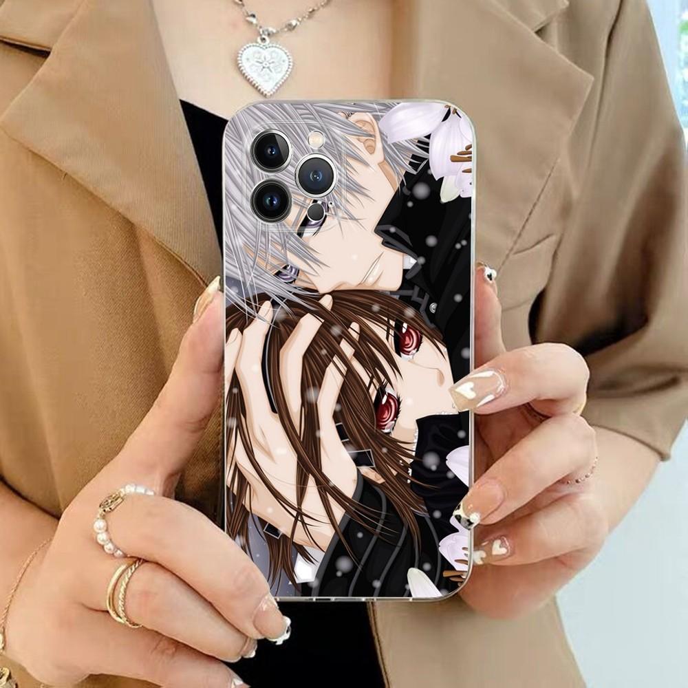 Чехол для телефона Vampire Knight Для iPhone 15 13 14 Pro Max XS XR 12 11 Pro 13 Mini 6 7 8 Plus Прозрачная задняя крышка Capa
