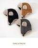 Unisex Winter Suede Lei Feng Hat - Windproof, Warm with Earmuffs, Thick Korean Style for Cycling