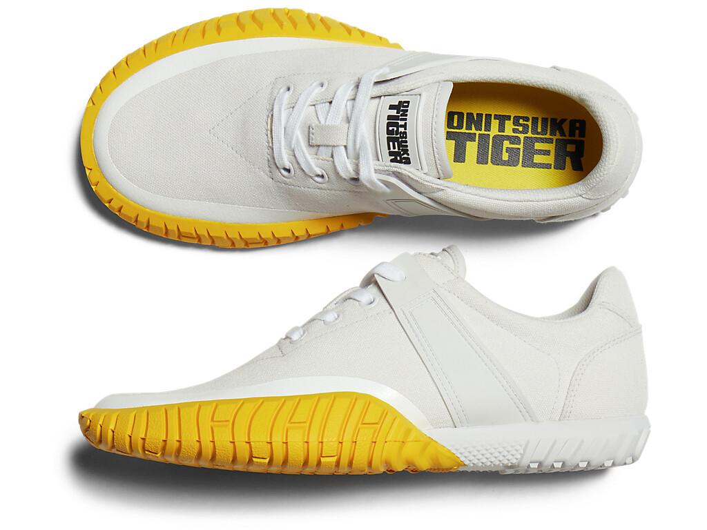 1183C166-020 Onitsuka Tiger Duck Tiger Grey Tai Chi Yellow (Мужской)