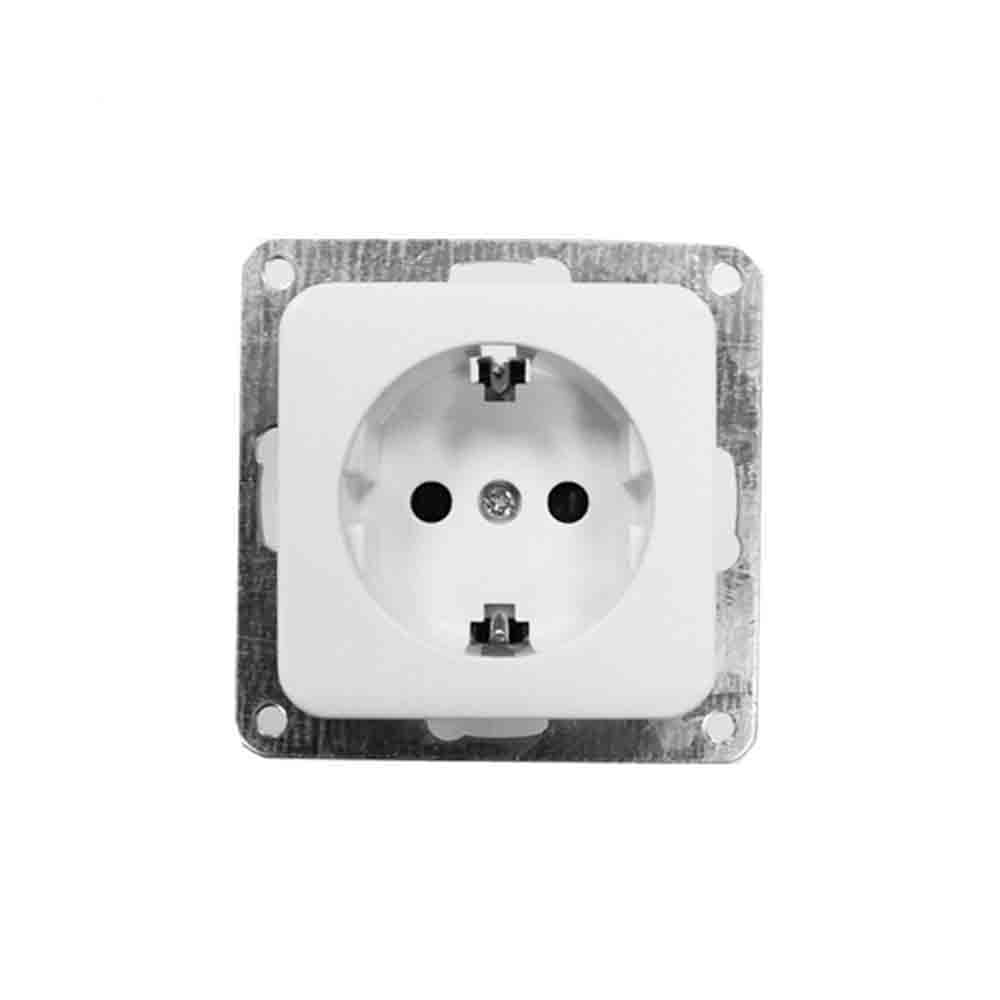 Schuko t/tl 16a встраиваемое основание term серия edm (блистерная сумка)