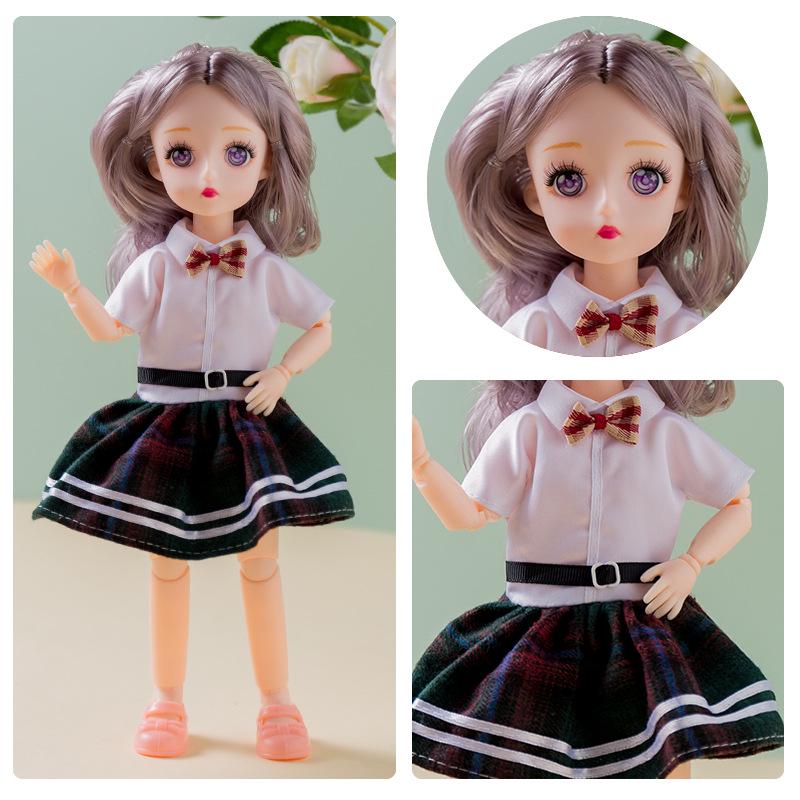 Набор кукол Барби Итянь 30 см: Кукла BJD с музыкой, свадебным платьем и сменой нарядов