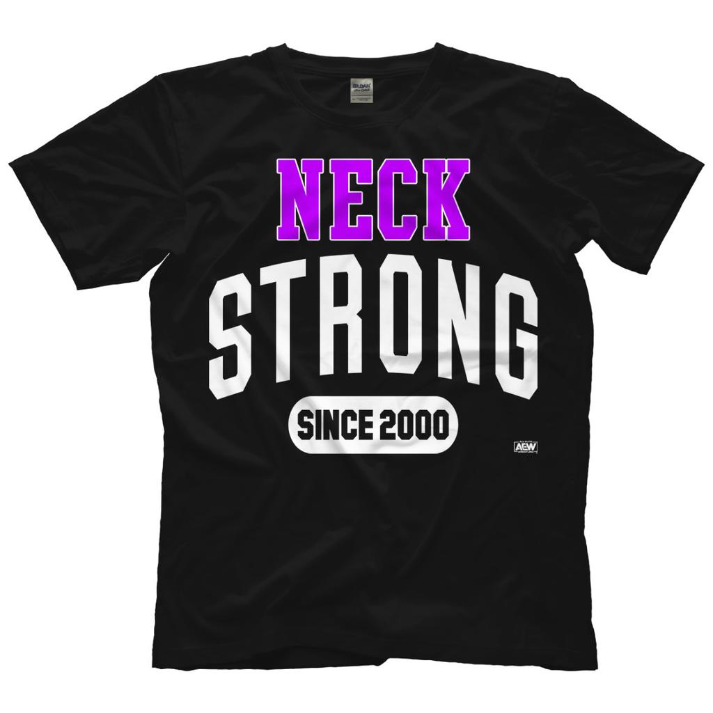 Roderick Strong - Neck Strong AEW Official T-Shirt