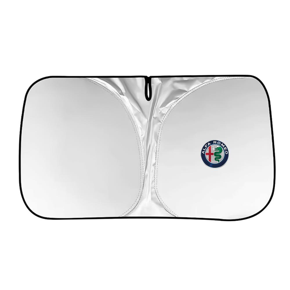 Car Folding Windshield Sunshade Cover Front Window UV Protection For Alfa Romeo 147 159 Giulietta Stelvio Mito valve AccessoriesZQ5