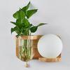 Wooden Bedside Wall Lamp Led Indoor Corridor Aisle Balcony Wall Lamp, Power source: 5W Warm Light