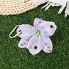 Tropical Beach Tote Accessory Hawaiian Flower Plumeria Bag Charm Hibiscus Rhinestone Purse Ornament Combo Set Bag Charm